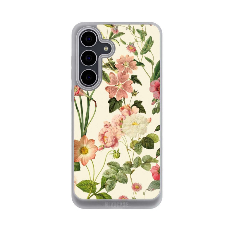 Galaxy S25 FE NIVOpure Wildflowers on Light Yellow