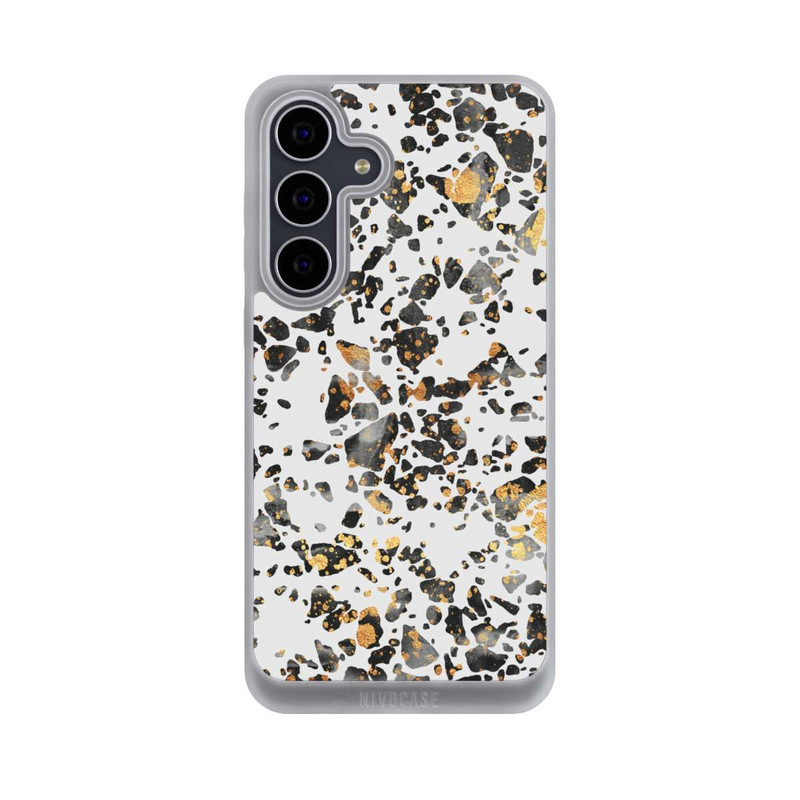 Galaxy S25 FE NIVOpure Gold Speckled Terrazzo