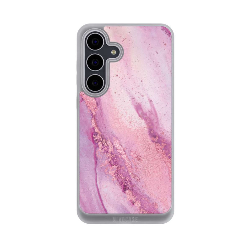 Galaxy S25 FE NIVOpure Lila Marmorwand