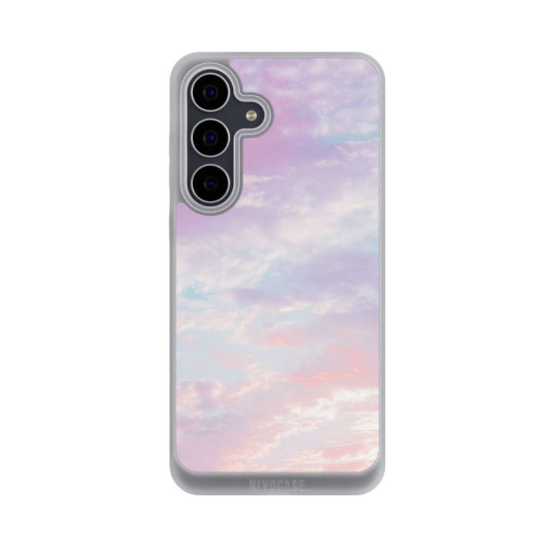 Galaxy S25 FE NIVOpure Nuages ​​De Barbe à Papa Violet
