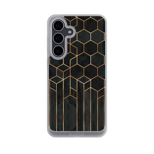 Samsung Galaxy S25 FE NIVOpure Hexagones noirs
