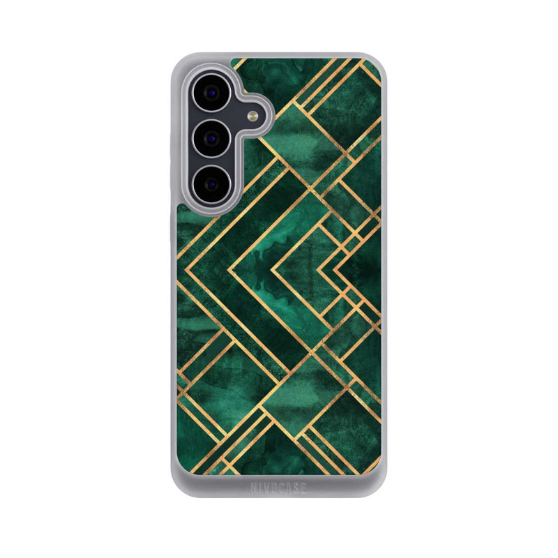 Galaxy S25 FE NIVOpure Grüne Blöcke