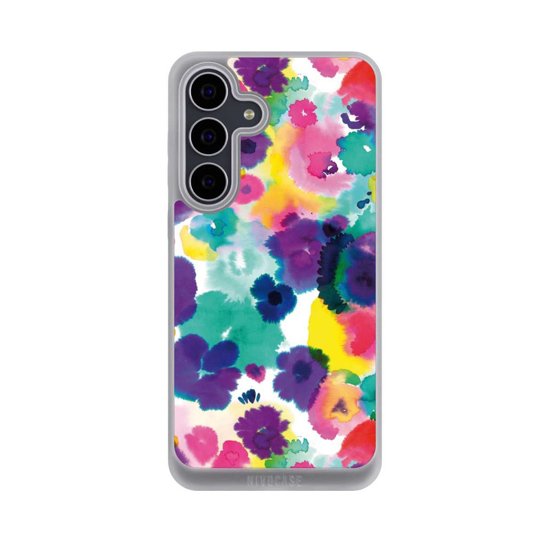 Galaxy S25 FE NIVOpure Fleurs aquarelles abstraites