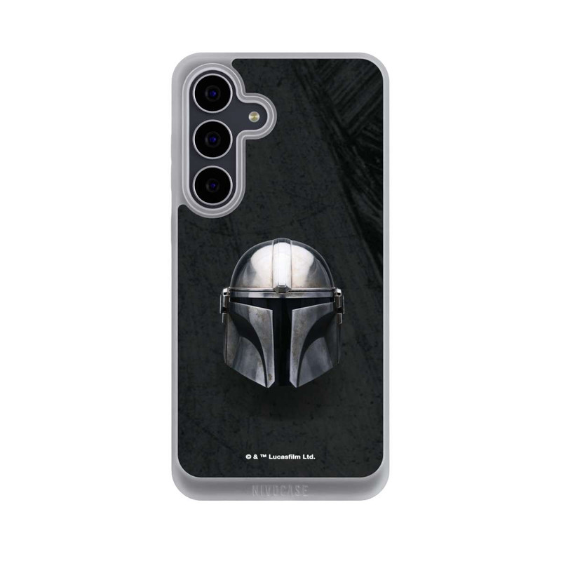 Galaxy S25 FE NIVOpure Schwarzer Mandalorianer Helm