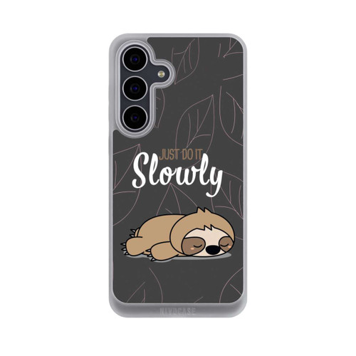 Samsung Galaxy S25 FE NIVOpure Just Do It Slowly Sloth Grey