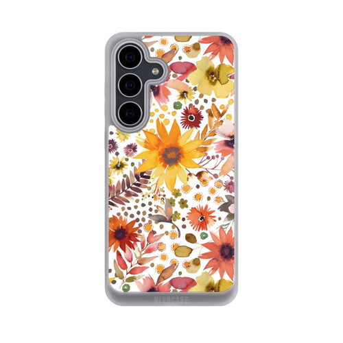 Samsung Galaxy S25 FE NIVOpure Fleurs d'aquarelle florale