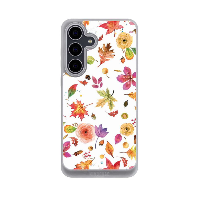 Galaxy S25 FE NIVOpure Autumn Flowers Leaves