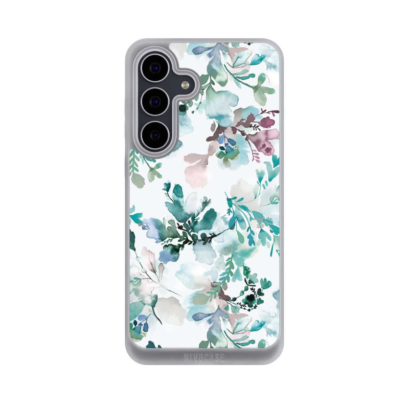Galaxy S25 FE NIVOpure Zarte Herbstblumen Eukalyptus