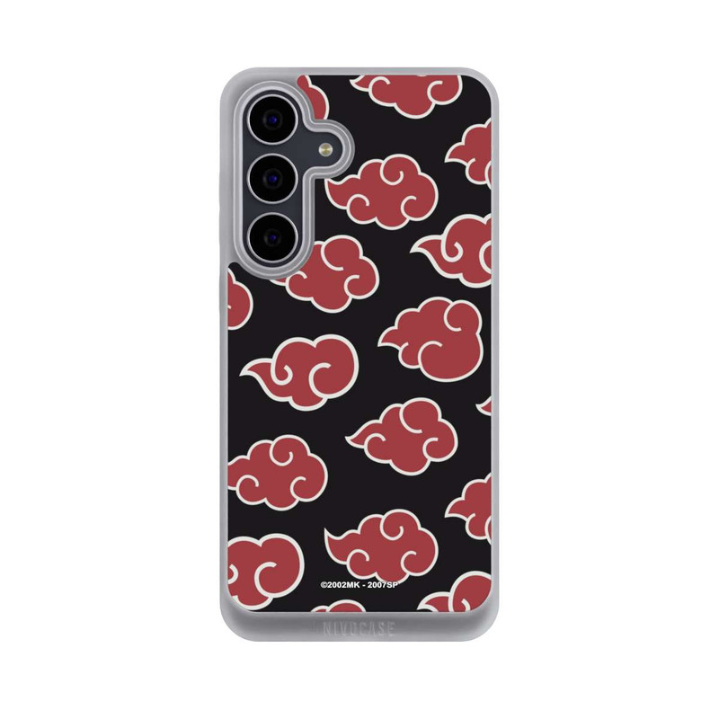 Galaxy S25 FE NIVOpure Akatsuki Pattern Black Big