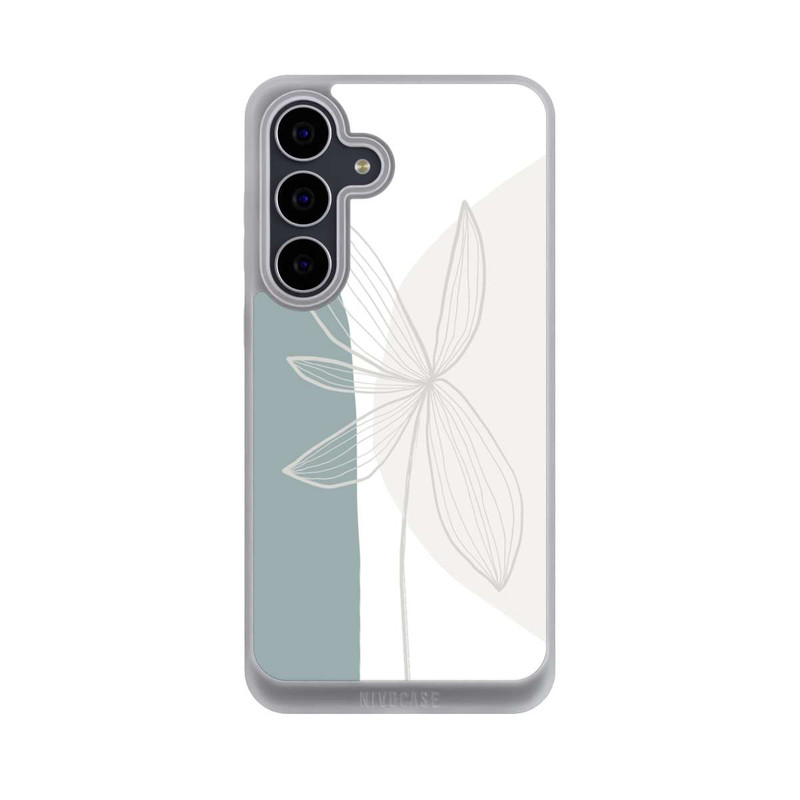 Galaxy S25 FE NIVOpure Blumen und Formen Nr. 3 - Anastasia Sawall