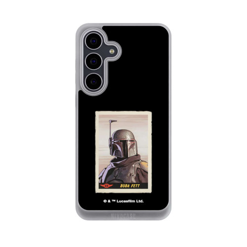 Samsung Galaxy S25 FE NIVOpure Boba Fett Badges Schwarzer Hintergrund