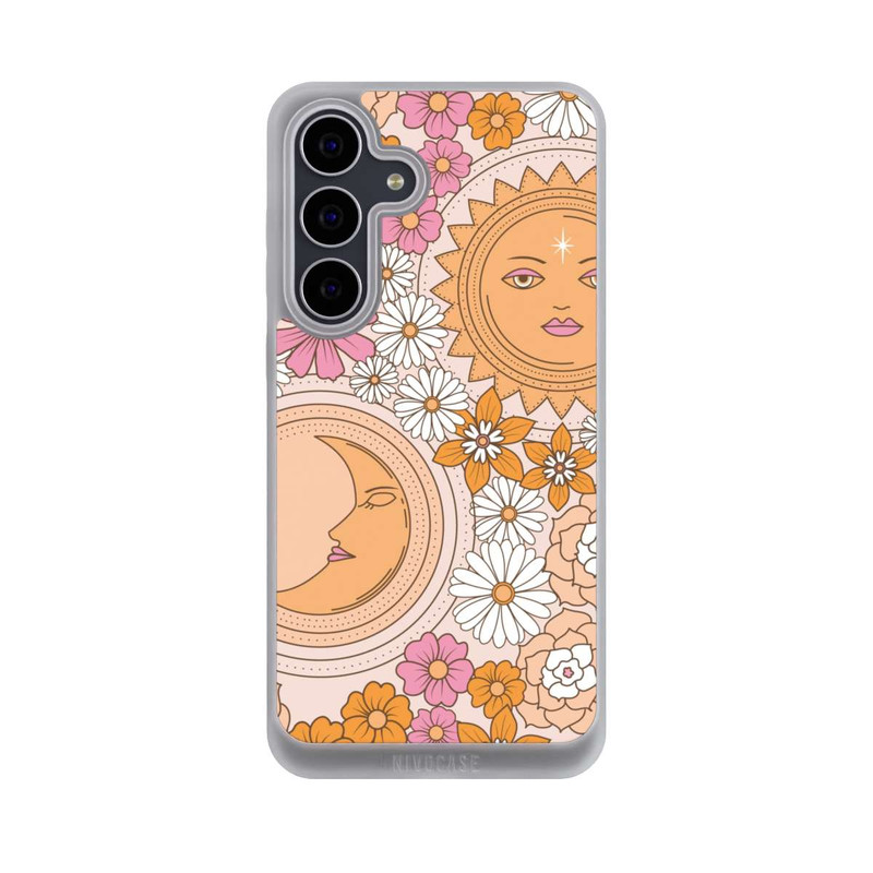 Galaxy S25 FE NIVOpure Mond-Sonne-Blumen
