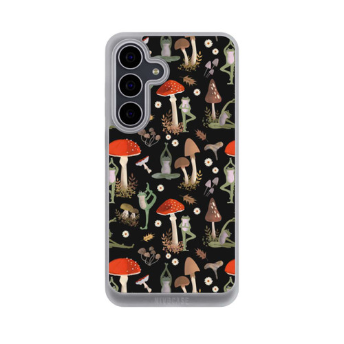 Samsung Galaxy S25 FE NIVOpure Yoga-Frösche mit Pilzen