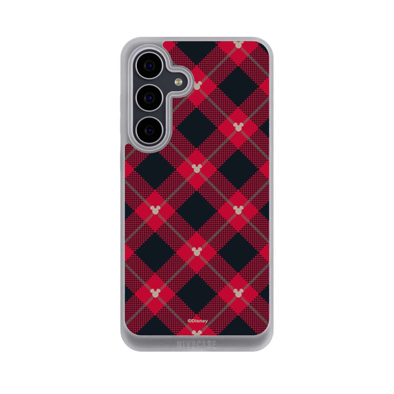 Galaxy S25 FE NIVOpure Mickey Weihnachtsmuster Rot