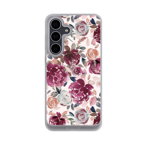 Samsung Galaxy S25 FE NIVOpure Pivoines et roses d'automne Rose