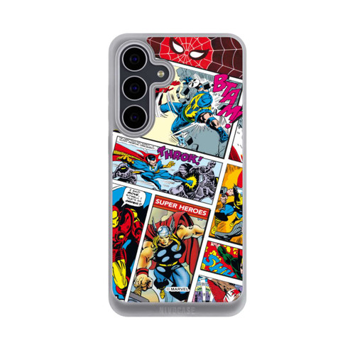 Samsung Galaxy S25 FE NIVOpure Marvel Retro Comic Blue
