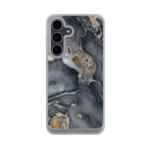 Samsung Galaxy S25 FE NIVOpure Alcohol Ink Gold Grey avec IA