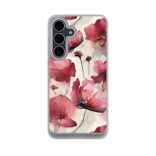 Samsung Galaxy S25 FE NIVOpure Wilde Mohnblumen