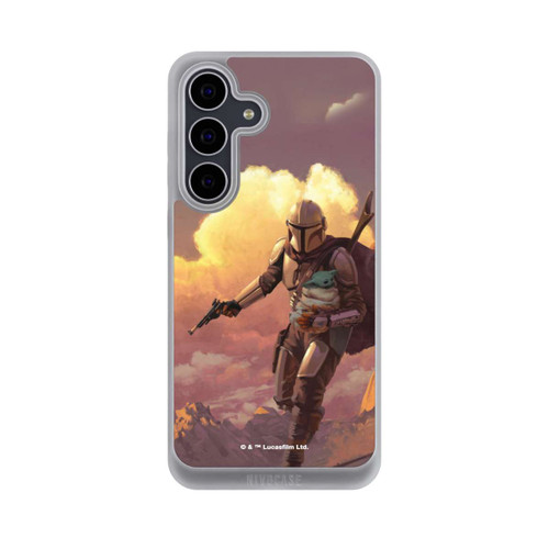 Samsung Galaxy S25 FE NIVOpure Der Mandalorianer und Grogu Sonnenguntergang Wolken