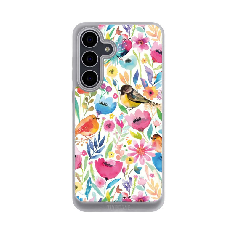 Galaxy S25 FE NIVOpure Whimsical Birds and Flowers