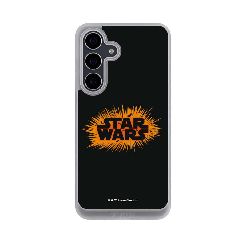 Galaxy S25 FE NIVOpure Star Wars Logo Orange Halloween Explosion