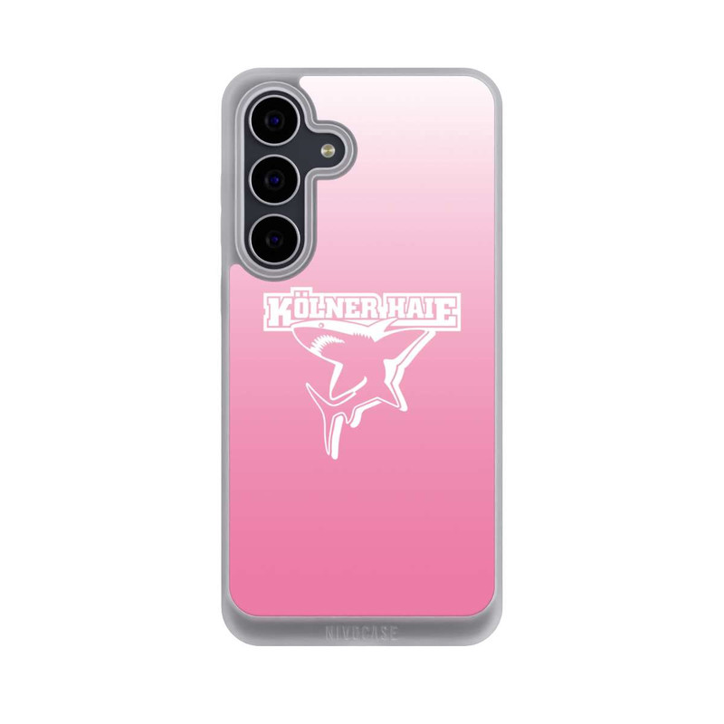 Galaxy S25 FE NIVOpure Kölner Haie Weiß Rosa