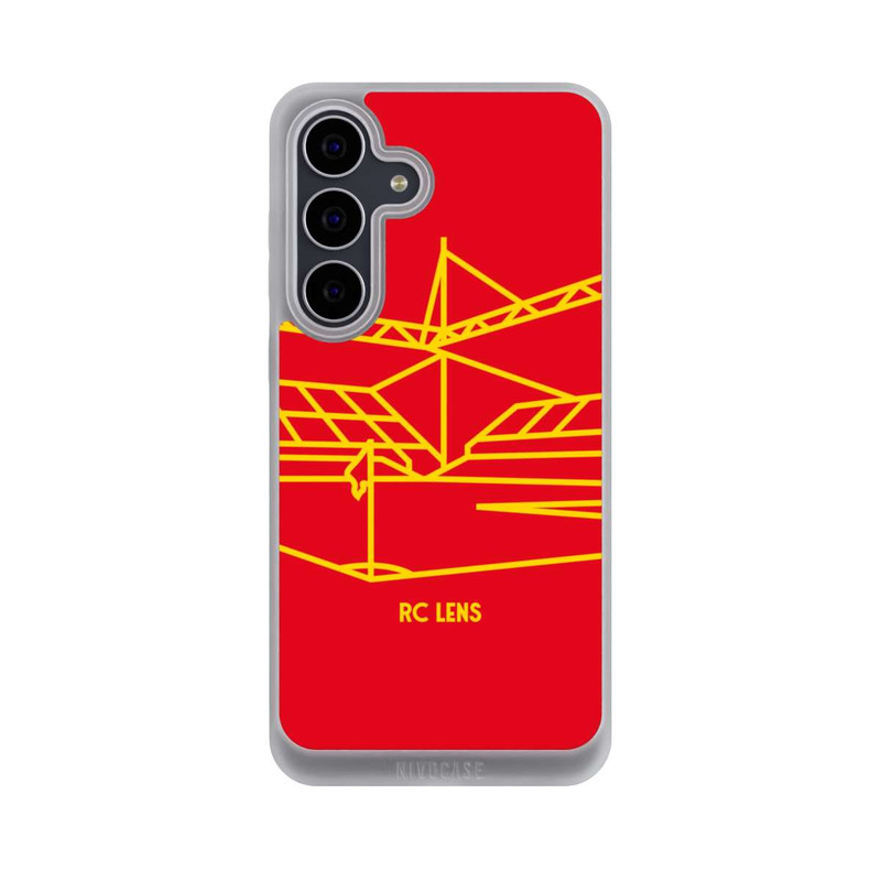 Galaxy S25 FE NIVOpure RC Lens Line Art Stadium Groß