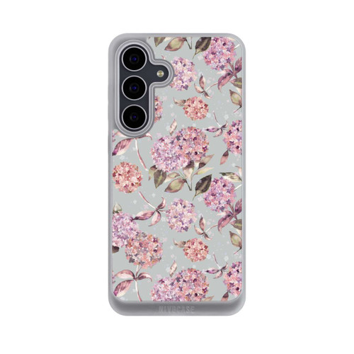 Samsung Galaxy S25 FE NIVOpure Pastel Magic Hydrangea Floral Watercolor Pink