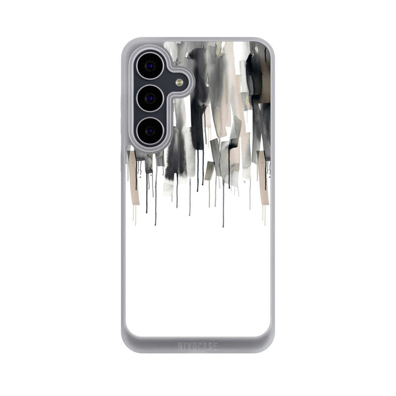 Galaxy S25 FE NIVOpure Watery Stripes Japandi Black