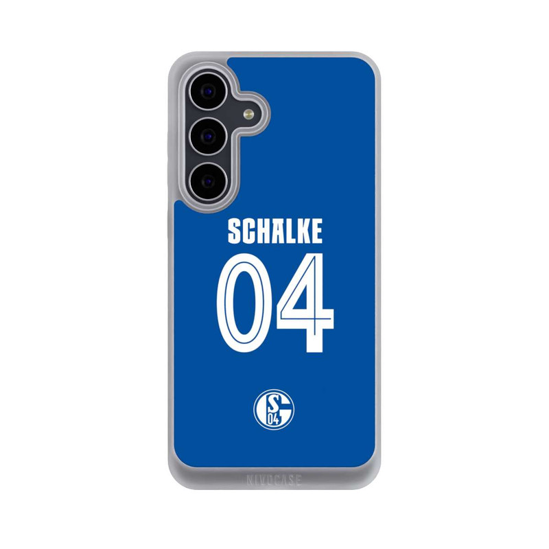 Galaxy S25 FE NIVOpure Schalke 04 Hellblau