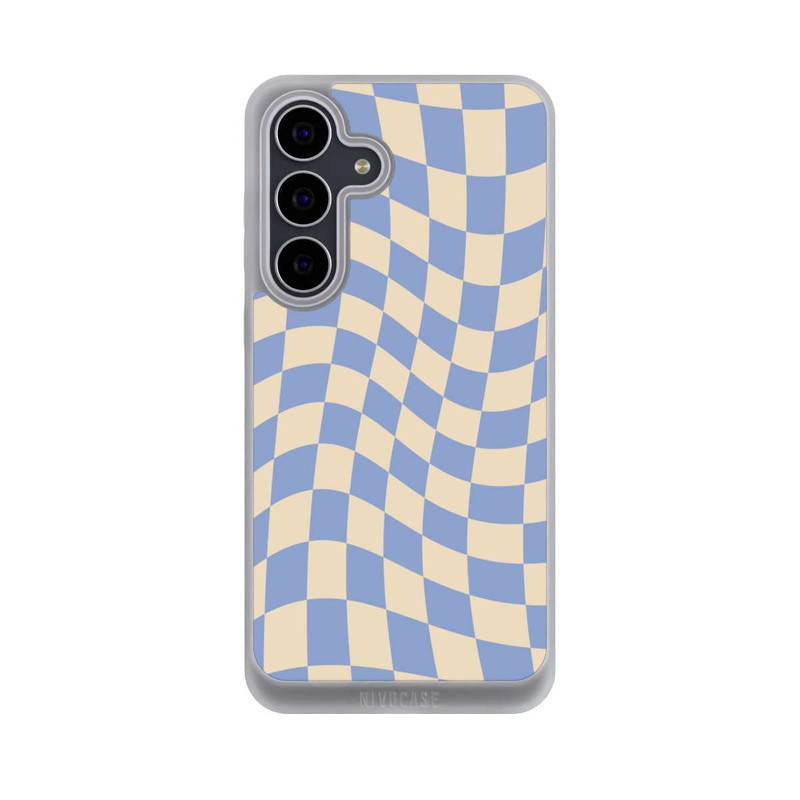 Galaxy S25 FE NIVOpure Blue chessboard