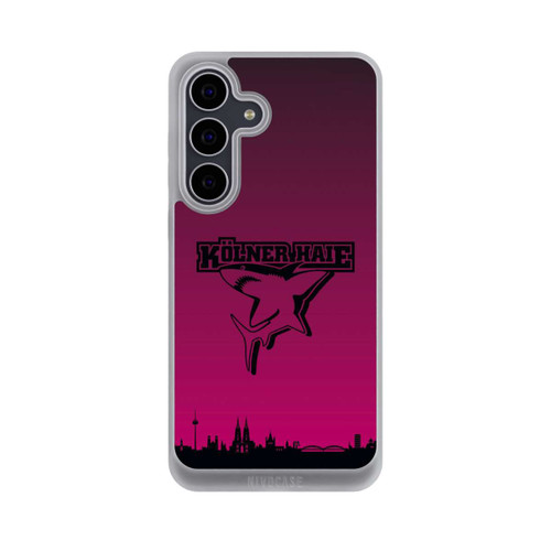 Samsung Galaxy S25 FE NIVOpure Kölner Haie Skyline Pink