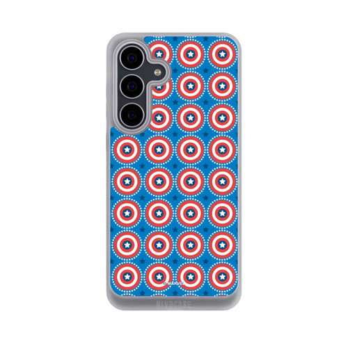 Samsung Galaxy S25 FE NIVOpure Captain American Shield Pattern