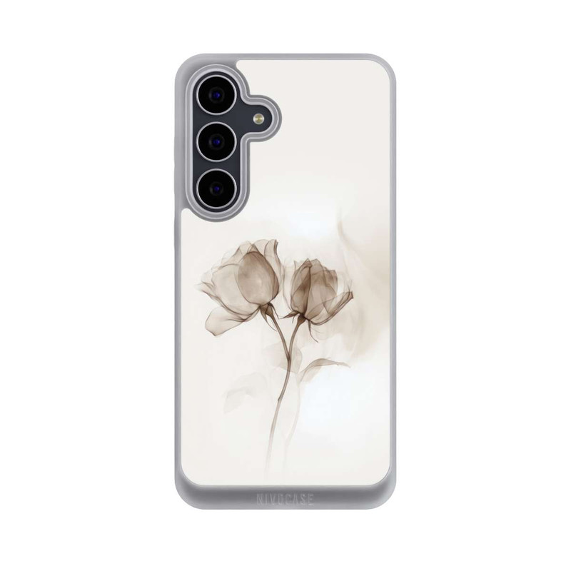 Galaxy S25 FE NIVOpure Braune Rose Blume Nebel