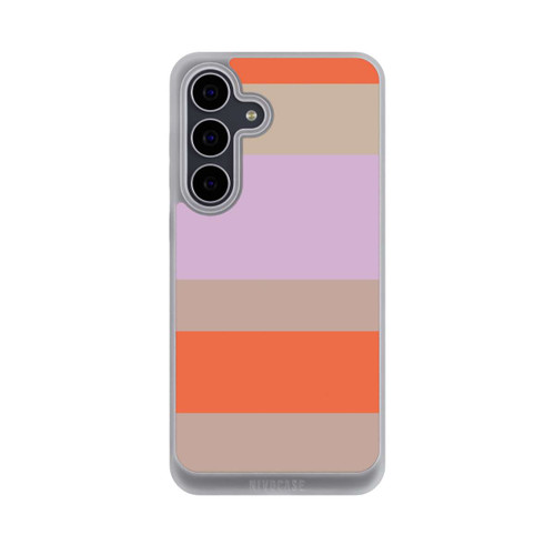 Samsung Galaxy S25 FE NIVOpure Moca Lila Orange Stripes