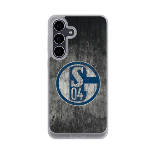 Samsung Galaxy S25 FE NIVOpure Schalke 04 Holz Look
