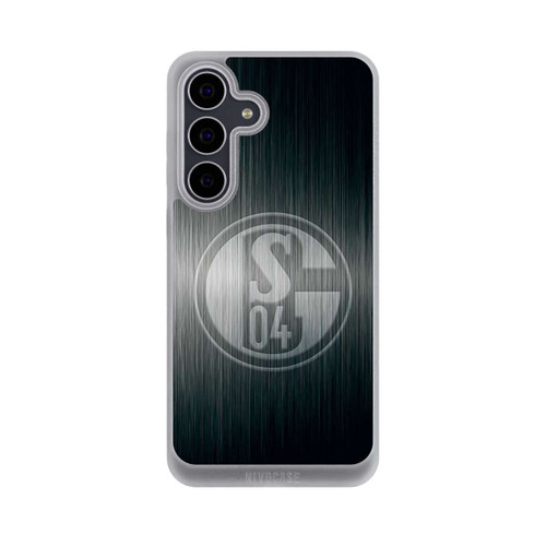 Samsung Galaxy S25 FE NIVOpure Schalke 04 Metall Look