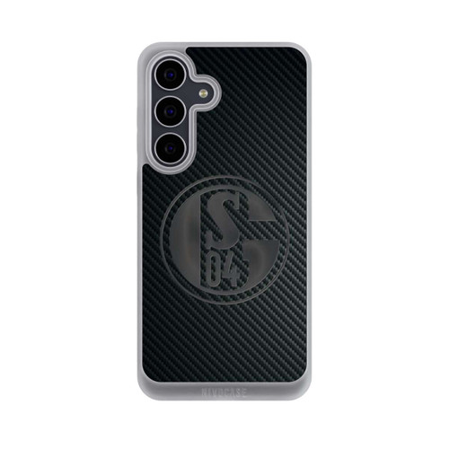 Samsung Galaxy S25 FE NIVOpure Schalke 04 Carbon Look