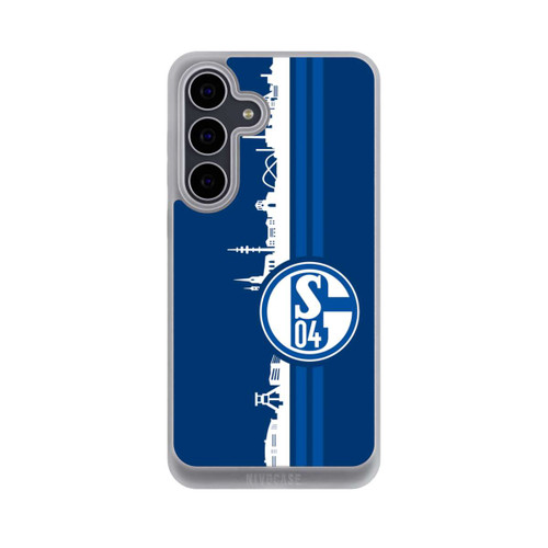 Samsung Galaxy S25 FE NIVOpure Schalke 04 Skyline Blau