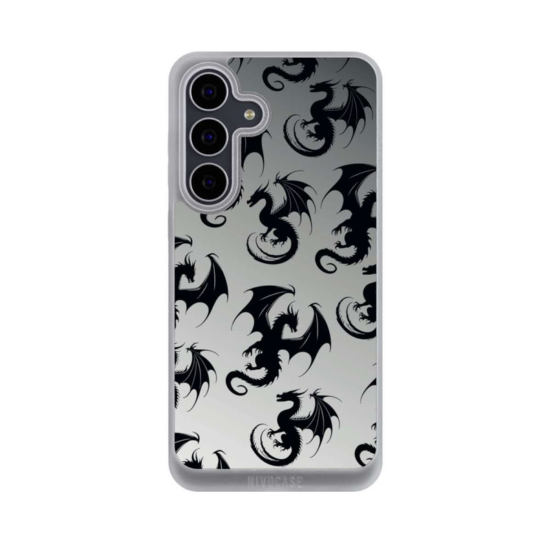 Galaxy S25 FE NIVOpure Dragon Pattern Grey