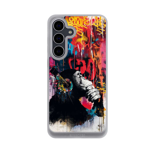 Samsung Galaxy S25 FE NIVOpure Chimp Blue Streetart