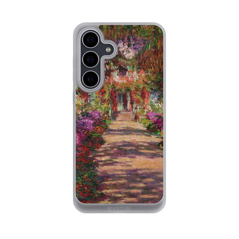 Galaxy S25 FE NIVOpure Eine Allee in Monets Garten in Giverny by Claude Monet