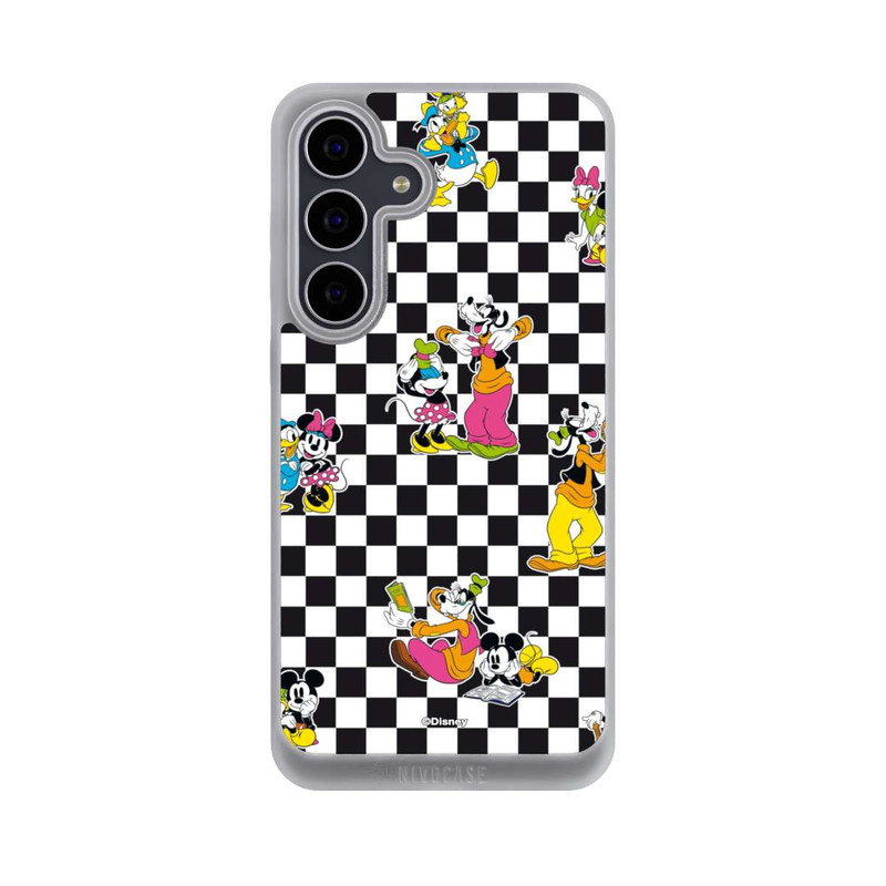 Galaxy S25 FE NIVOpure Donald and Friends Pattern Black and White