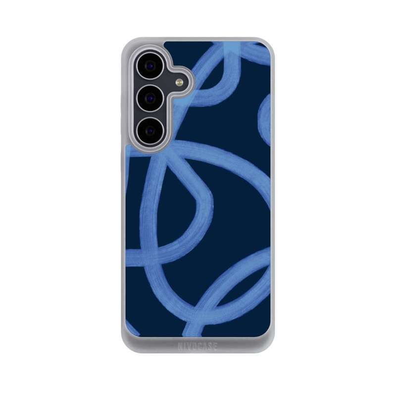 Galaxy S25 FE NIVOpure Laced Up Tones of Blue
