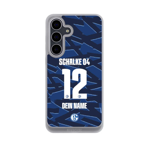 Samsung Galaxy S25 FE NIVOpure Schalke 04 Trikot Personalisierbar 25-26