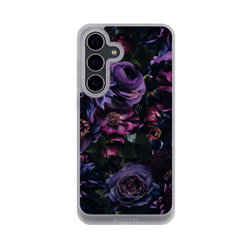 Samsung Galaxy S25 FE NIVOpure Dark Purple Flowers
