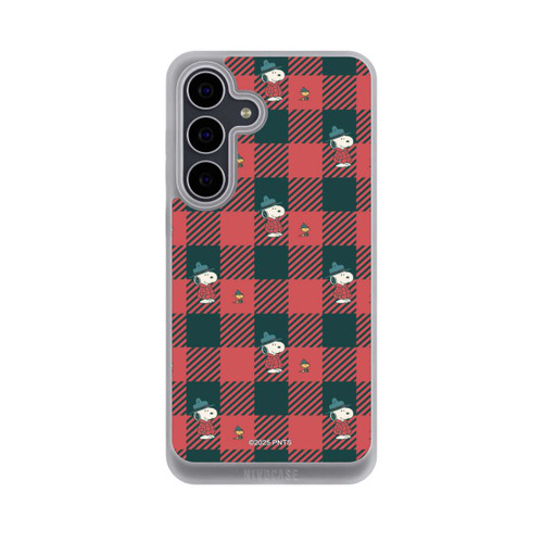 Samsung Galaxy S25 FE NIVOpure Peanuts Red Tartan Pattern