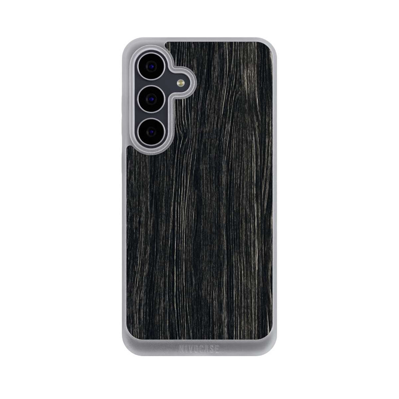Galaxy S25 FE NIVOpure Texture du Bois Foncé