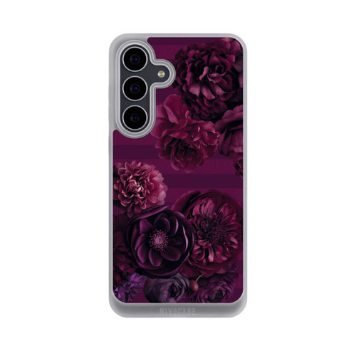 Samsung Galaxy S25 FE NIVOpure Majestic Baroque Blossom Dream Burgundy Pink with AI