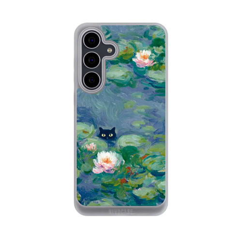 Samsung Galaxy S25 FE NIVOpure Katze im Teich Gemälde